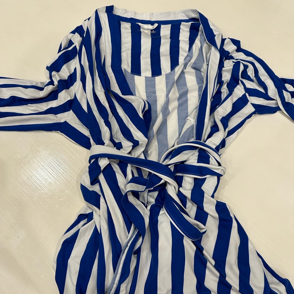 Kate Spade knit wrap robe